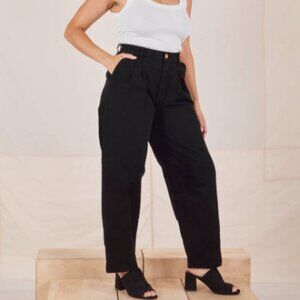 Big Bud Press Heavyweight Trousers in Basic Black